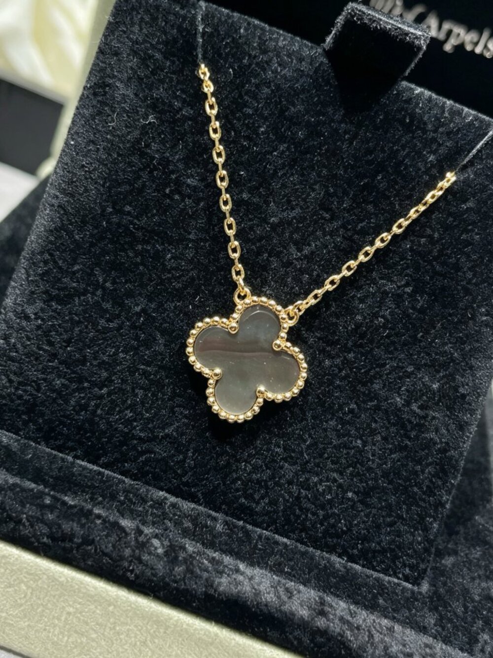VCA Mother of Pearl Clover Necklace